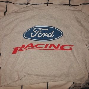 ford racing crop top